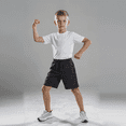 thumbnail image 6 of Babcutegg Boys' Summer Shorts Breathable Ice Silk Quick Dry Casual Sports Clothes Gray Size 7-8, 6 of 9