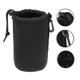 thumbnail image 5 of Bolsa De Lente De Cámara Estuche protector con cordón para lente de cámara de neopreno suave e impermeable (L), 5 of 8