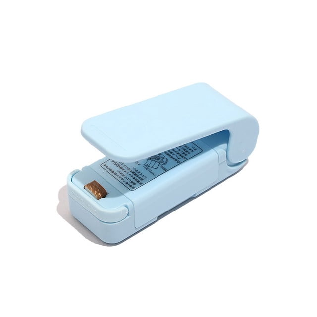 Máquina de sellado de plástico para el hogar, pequeña máquina de sellado de bocadillos, máquina de sellado de bolsas de plástico a presión manual portátil