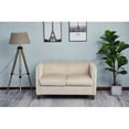 thumbnail image 6 of Home Square 3-Piece Set with Velvet Sofa and Loveseat and Chair in Beige, 6 of 15