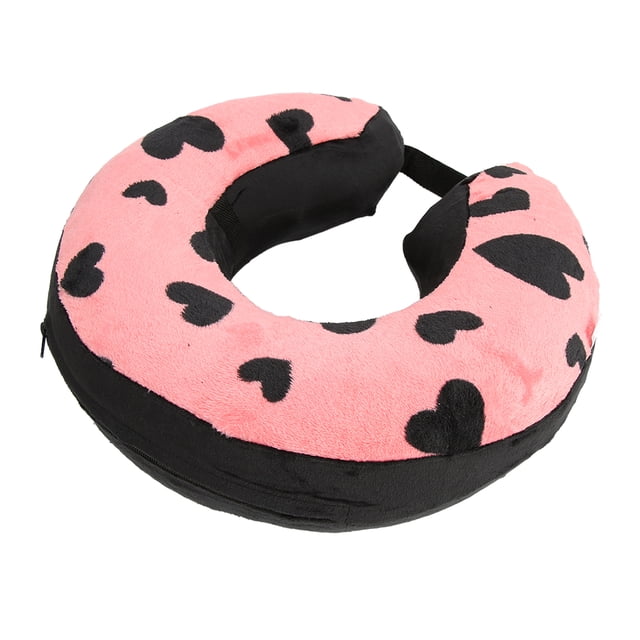 Collier Gonflable de Protection pour Animaux de Compagnie, Confortable Collier de Récupération pour Animaux de Compagnie Favoriser la Récupération Facile de Stockage Respirant pour les Attaches de Crochet et de Cerceau à la Maison, Modèle de Pêche d'Amour