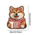 thumbnail image 3 of Yhmxh Cute Cartoon Dog Bath Mat, Funny Soft Plush Bathroom Rugs Decor for Dog Lovers, 23.62" x 15.75" Absorbent Non Slip Bath Rug Washable Floor Mat for Bathroom Tub, Kitchen, Bedroom, 3 of 6