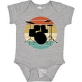 thumbnail image 3 of Inktastic Drum Set Retro Drummer Sunset Boys or Girls Baby Bodysuit, 3 of 5