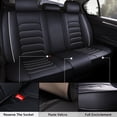 thumbnail image 4 of OTOEZ Car Seat Covers Luxury Leather 5-Seats Full Set Protector Universal for Auto Sedan SUV, 4 of 9