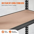 thumbnail image 4 of 5-Tier Adjustable Storage Shelves, Garage Shelving Units, Heavy Duty Metal Shelves Boltless Assembly, Storage for Closet Pantry Shelf, Sturdy Steel Frame Loads 2000 Lb, 30"Lx12"Wx60"H, 4 of 8