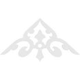 thumbnail image 4 of Ekena Millwork 72"W x 33"H x 1"P (11/12) Pitch Whitman Architectural Grade PVC Gable Pediment, 4 of 5