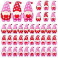 thumbnail image 4 of 5/25/50/100pcs Valentine's Day mini Gnomes Figurines Statue Gifts for Anniversary Wedding Party Valentine Tiered Tray Table Display Cake Decor, 4 of 9