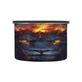 thumbnail image 2 of Wobogo An Evil Dark Lion Pattern Food Storage Jars 304 Food Grade Stainless Steel Canisters With Vacuum Airtight Lids for Coffee Snacks Nuts Cereal 900ML, 2 of 9