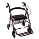 thumbnail image 1 of Andadera Ortopedica De Aluminio Y Silla De Ruedas Ligera Roja Eko Eko Mobility ER100401, 1 of 4
