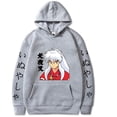 thumbnail image 3 of Uniex Anime Inuyasha Sudadera Con Capucha Harajuku Streetwear, 3 of 3