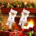 thumbnail image 4 of Ganfancp Christmas Candy Bag Gift Bag Cute Santa Claus Snowman Reindeer Christmas Socks Decorations Ofertas Del Día Sólo En Línea 1* Bolsa de Navidad, 4 of 6