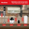 thumbnail image 4 of Batidora De Inmersión 4 En 1 Cookit Con Accesorios 500W, 4 of 9