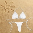 thumbnail image 3 of Traje de baño de dos piezas para mujer de verano Traje de baño de dos piezas con cuello halter sexy Traje de baño de spandex JShteea El nuevo, 3 of 6