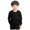 Black, variant on YDOJG Boys Sweatshirts Baby Boys Girls Solid Fashion Loose Warm Tops Sweatshirt Clothes