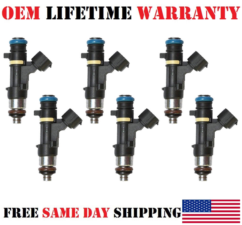 x6 OEM NEW Bosch Fuel Injectors For 20032004 Nissan Murano 3.5L V6