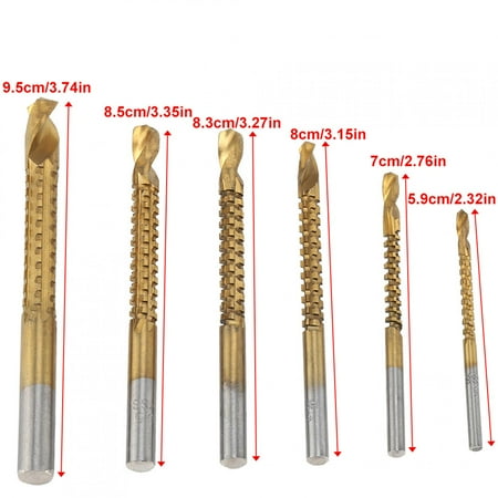 

HSS-4241 Titanium Coated Drill Bit Drill Bit For Wood Plastic Plates