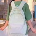 thumbnail image 4 of UJNDER Students Large Capacity Lightweight Backpack with Multiple Compartments for Daily Commutes Travel and School Use,Green,Large, 4 of 4