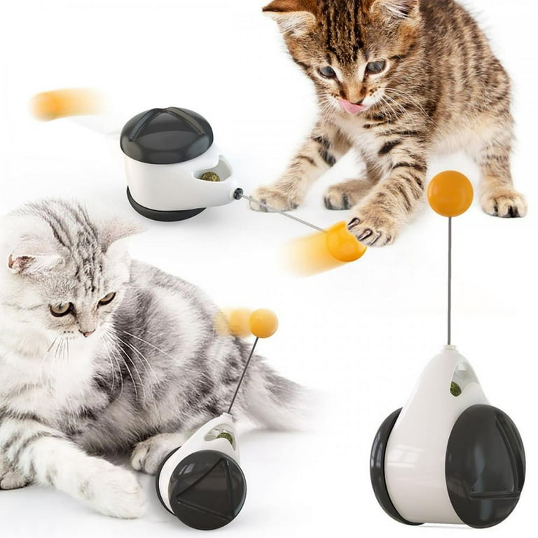 Petdiary Tumbler Interactive Cat Toy, Cat Treat Puzzle Toy, Cat Treat  Dispenser Toy Cat Toy Ball 