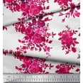 thumbnail image 3 of Soimoi Cotton Jersey Fabric Leaves & Floral Artistic Print Sewing Fabric Yard 58 Inch Wide, 3 of 3