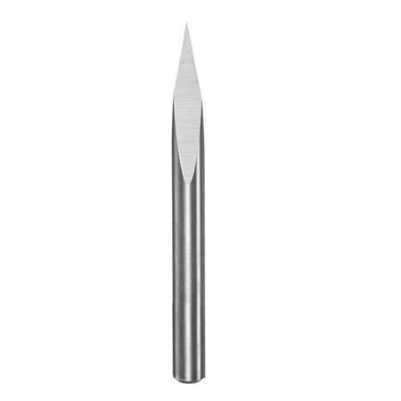 

Uxcell 4mm Shank 0.1mm Tip 20 Degree Carbide 3 Flutes Wood Engraving CNC Bits