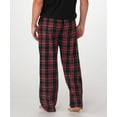 thumbnail image 2 of Boxercraft Mens Harley Flannel Pants, 2XL, Black-Red Kingston Plaid, 2 of 4
