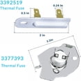 thumbnail image 4 of Elemento calefactor Alltemp 279838 para secadora Kenmore Whirlpool, 4 of 7