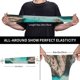 thumbnail image 3 of Balery Turquoise Beach Kayaking Mangas Refrescantes para Brazos para Hombre y Mujer – Transpirables y Absorbentes de Humedad para Mujeres, Hombres y Niños, 3 of 7