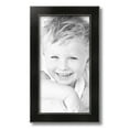 thumbnail image 2 of ArtToFrames 9" x 17" Honors Black with Silver Picture Frame, 9x17 inch Black Wood Poster Frame (WOM-5157),  Pack, 2 of 7