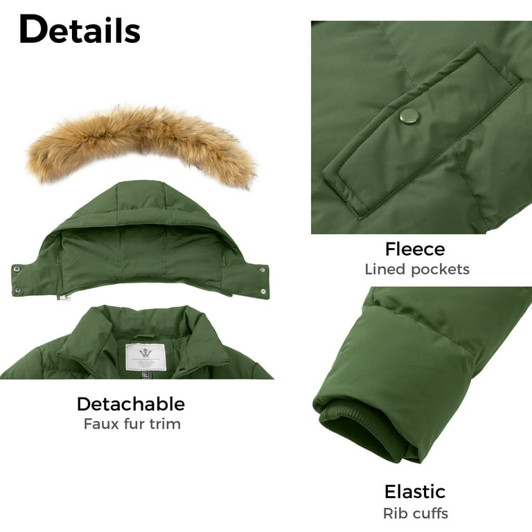 WenVen Women's Plus Size Winter Coat Thicken Puffer Jacket WenVen Women's Plus Size Winter Coat Thicken Puffer Jacket