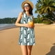 thumbnail image 3 of Fotbe Penguin Vestido de Verano sin Mangas para Mujer – Vestido Midi Línea A, Estilo Camiseta Floral, Vestido Playero Casual y Fluido, 3 of 7