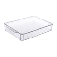 thumbnail image 3 of Clear Refrigerator Organizer Bins for Fridge Freezer Pantry Cabinet Storage 12x8x5 Inch Plastic Food Containers with Lids Stackable, 3 of 11
