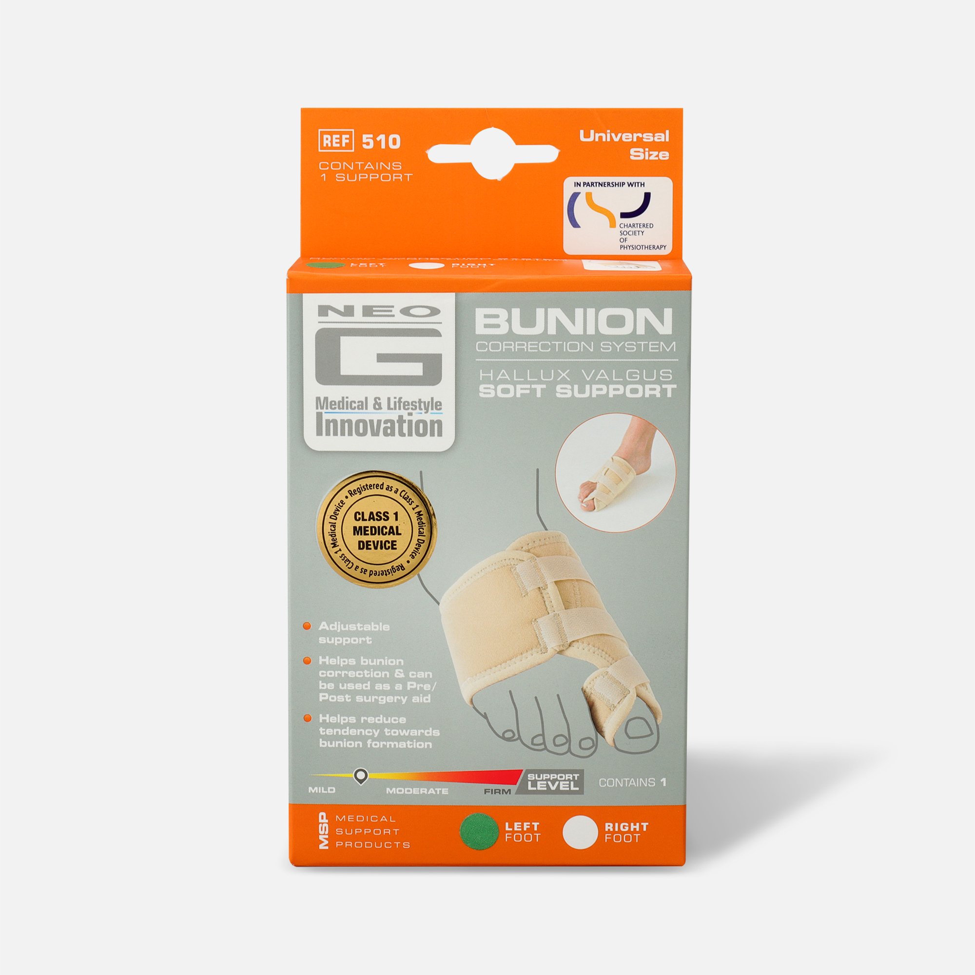 Neo G Bunion Correction System Soft Supports