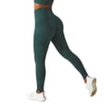 thumbnail image 1 of Pantalones De Yoga Estampados Apalfuy Correr Al Aire Libre Fitness pantalones Deportivos Mujeres Leggings de Talle Alto Verde L, 1 of 6