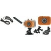 PYLE PSCHD30OR - Action camera - 720p - 5.0 MP - orange
