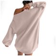 thumbnail image 6 of Cardigan for Women Trendy New Women Cardigan Sweaters Fall Oversized Button down Tops Coat Open Front Knit Cardigans Winter Outerwear Khaki S, 6 of 9