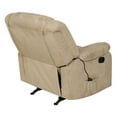 Relaxzen Rocker Recliner with Massage, Heat and Dual USB