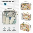 thumbnail image 5 of Duck and Lemon Clear Cosmetic Bags with Handles PVC Toiletry Bags Zipper Waterproof Portable for Traveling 2 Pcs, 5 of 7