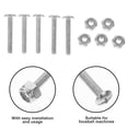 thumbnail image 2 of Miangastore Vis de Machine de Baby-Foot Robustes Argent Fer Galvanisé pour Jeux de Table 15 Pcs, 2 of 8