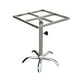 thumbnail image 3 of Estante giratorio para pintura, soporte para pintura, mesa giratoria estable, mesa de pintura en de acero inoxidable móvil con ruedas para embalaje de productos Cuadrado 600 mm x 600 mm, 3 of 10