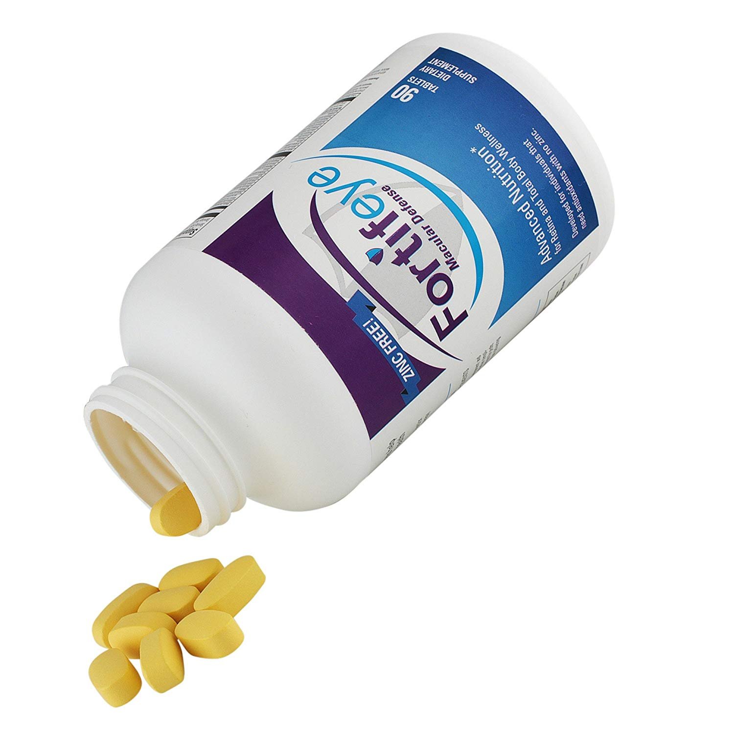 Buy Fortifeye Vitamins Macular Defense Multivitamin, All Natural USP Verified Total Body