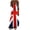 Red, variant on Lovzfmll Women's British Flag Print Round Neck Casual Dress Sleeveless Ankle Length with Spaghetti Strap for Vacation Loose Crew Neck Red, 4XL