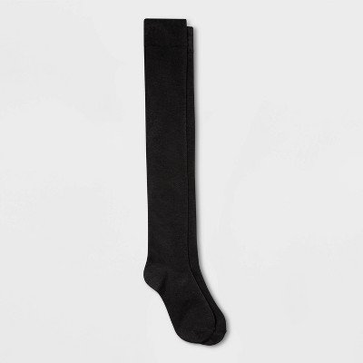 size 4-10 Women's Over The Knee Socks - Xhilaration? Black 