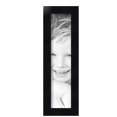 thumbnail image 2 of ArtToFrames 4" x 16" Black Stain Picture Frame, 4x16 inch Black Wood Poster Frame (WOM-4088), Pack, 2 of 8