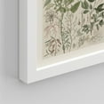 thumbnail image 5 of PixonSign Framed Wall Art Green Leaves Variety Posters, Set of 4 Nature Wilderness Renaissance Botanical Illustrations Wall Decor, Adhesive Canvas Prints for Home Decor - 11"x14" White, 5 of 5