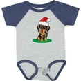 thumbnail image 3 of Inktastic Christmas Dachshund Dog Santa Boys or Girls Baby Bodysuit, 3 of 5