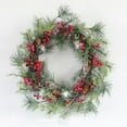 thumbnail image 6 of Christmas Wreaths for Front Door,20Inch Garland Door Hanging Festive Window Party Simulation Wall Hanging Garland Decoration, 6 of 8