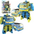 thumbnail image 1 of Transformable Heroes Rescue Bots Transform Robot Car for Kids Vehicle ToysBus Mixer Robot Car Converting Toy Gift Toys for Ages 3 And Up, 1 of 12