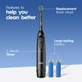 thumbnail image 6 of Oral-B ProClean CrossAction, Battery Powered Electric Toothbrush, Black for Adults and Children 3+, 6 of 10