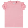 thumbnail image 2 of Cudlie 5-Pack Toddler/Baby Girl Short Sleeve Tops - Shirt Tops for Lightweight Comfort and Style. Multipack Infants' and Children's Essentials., 2 of 6