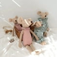 thumbnail image 2 of Cute Baby Mouse Plush Toys Stuffed Animal Mouse Dolls Lovely Rat With Clothes Kids Birthday Gifts Toys for Boys Girls Kids Toy, 2 of 5